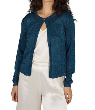 Traffic People Ava Cardigan In Blue