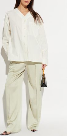 Jil Sander Loose-fit Trousers, Womens, Green