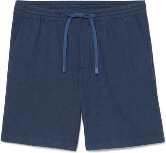 Timberland Cotton Linen Short Shorts für Herren | blau