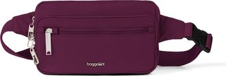 Baggallini Securtex Classic Anti-Theft Belt Bag Sling in Mulberry at Nordstrom
