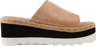 Free People Womens Santorini Espadrille Sandal In Rose Gold