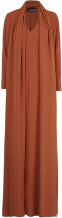 Cortana Mooie- rode lava zijden stretch jurk - Dames - Maxi kleedjes - Rood - XS - Kleedjes