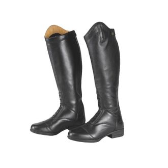 Moretta Luisa Long Riding Boots in Black | Size: 1