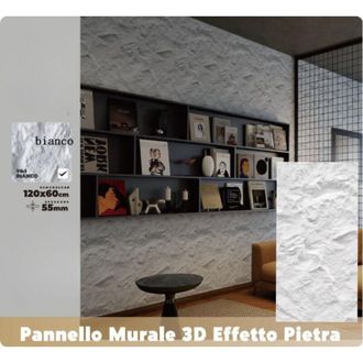 Trade Shop TrAdE Shop Traesio - Pannello Decorativo 3d Effetto Legno Dorato 167x290 Cm Rivestimento Parete