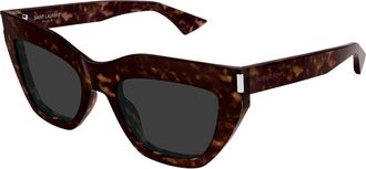 Saint Laurent SL 759 002 Womens Sunglasses Tortoiseshell Size 53 - Free RX Lenses - Free RX Lenses