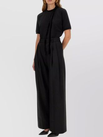 Nina Ricci short sleeve top ribbon detail