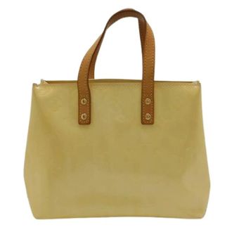 Louis Vuitton Pre-owned Tote Bags, female, Yellow, Size: ONE SIZE Pre-owned Leather Tote
