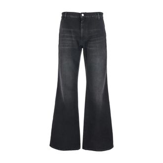 Amiri Flared Jeans, male, Black, Size: W30 Boot Cut Jeans