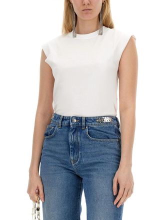 Paco Rabanne Cotton T-Shirt - White