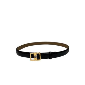 Givenchy Cintura in pelle nera Pre-owned - - Pre-owned - Donna - Nero - ONE SIZE