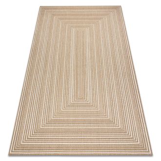 RugsX RugsX Flat Rug in Beige | Size: 200 cm x 290 cm