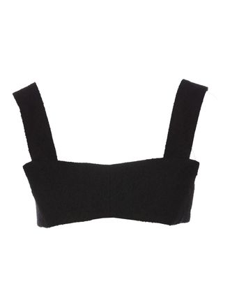 Patou Corsage cropped top