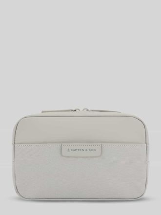 Kapten & Son Bauchtasche mit wasserfestem Rei&szlig;verschluss Modell BERGEN PRO CROSSBODY in Hellgrau, Gr&ouml;&szlig;e 1