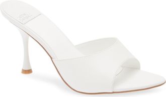 Jeffrey Campbell Agent Slide Sandal in White at Nordstrom, Size 9.5