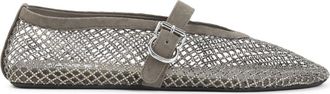 Alaia Ballerinas Metallic