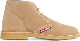 Dsquared2 Neoclassieke veterlaarzen - Beige