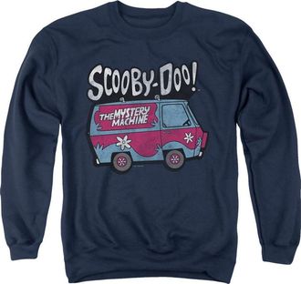 Gildan Scooby Doo Mystery Machine 1 Adult Crewneck Sweatshirt