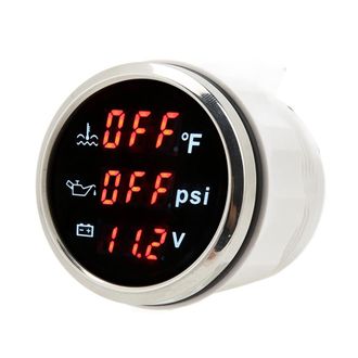 OEM Adecuado Para Conjuntos De Instrumentos Digitales (conjunto De Tres Piezas), Que Incluyen Indicadores De Temperatura Del Agua, Presi&oacute;n Del Aceite Y Vo