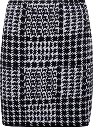 Twin-Set Classic Check Mini Skirt