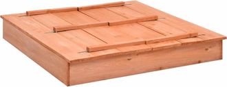 vidaXL Arenero De Madera De Abeto 95x90x15 Cm Vidaxl
