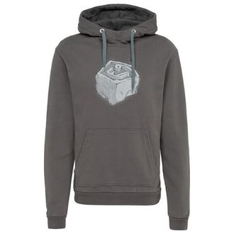 E9 Hood Hoodie f&uuml;r Herren | grau
