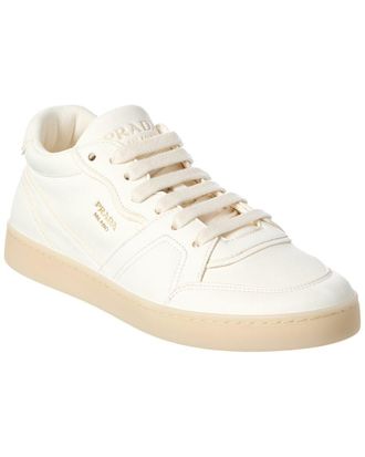 Prada Logo Leather Sneaker