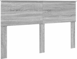 vidaXL Cabecero Gris Sonoma 150 Cm Madera Contrachapada Vidaxl