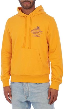 Diesel Hombre, Sudaderas, Amarillo, Talla: L