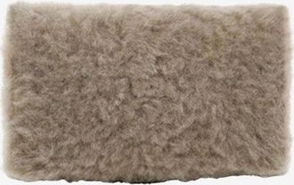 Brunello Cucinelli Schultertasche aus Shearling in geeister Optik