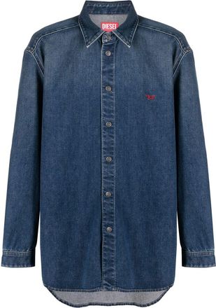 Diesel D-Simply-Sp denim shirt - men - Cotton/Lyocell/Elastane/Other fibres - S - Blue