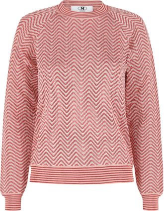 M Missoni Zig Zag Crewneck Sweater