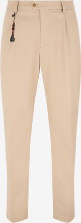 Marco Pescarolo Gerade Hose aus Baumwollcanvas Far