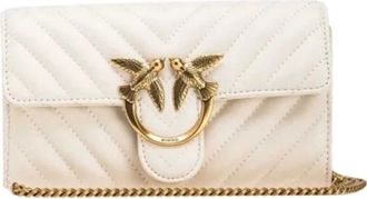 Pinko Mujer, Bolsos, Beige, Talla: ONE Size