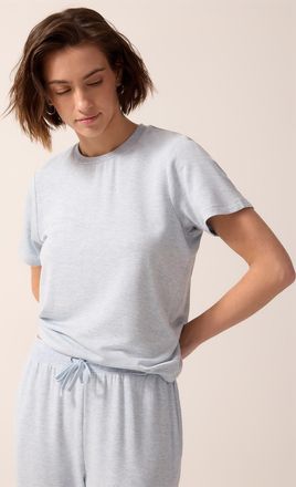 Miiyu Womens Soft brushed underside T-shirt