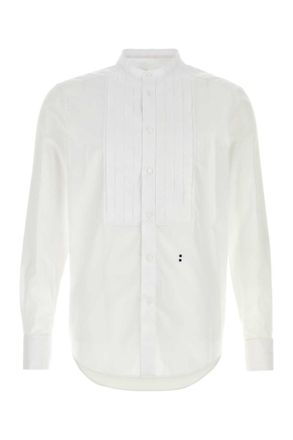 Fendi White Regular Poplin Shirt