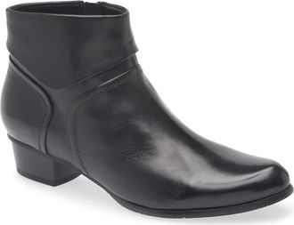 Regarde le ciel Stefany Block Heel Bootie in Black at Nordstrom, Size 10.5-11Us