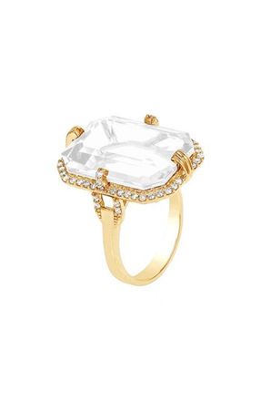 Goshwara Gossip Emerald Cut Ring in White at Nordstrom, Size 7