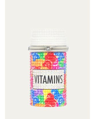 Judith Leiber Prescription Bottle Gummy Vitamin Clutch Bag