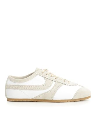 Dries Van Noten Leather And Suede Sneakers