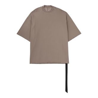 Rick Owens Heren, Tops, Grijs, Maat: ONE Size Katoen