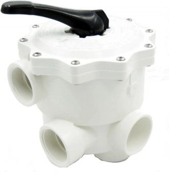 AquaLuxBad V&aacute;lvula De 6 V&iacute;as De 2 Para El Filtro Xeos-axos Aqualux