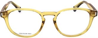 Polaroid Unisex Yellow Rectangular Eyeglass Frames PLD-D452-1