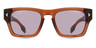 Lozza SL4378M Allegro 2 0732 Mens Sunglasses Brown Size 55