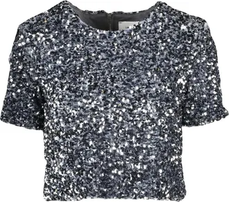 Vicolo Donna, Top, Grigio, S, new