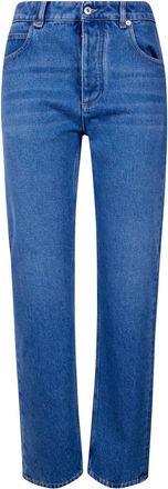 Boss Orange by Hugo Boss Jeans, Dames, Blauw, XS, Straight Jeans