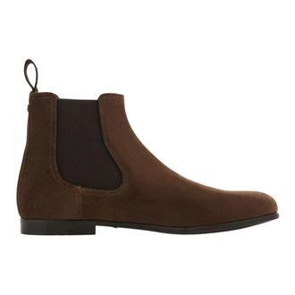 Ferragamo Bot&iacute;n Chelsea Sterling de piel - Shoes - Hombre - Marr&oacute;n - 41 1/2 EU