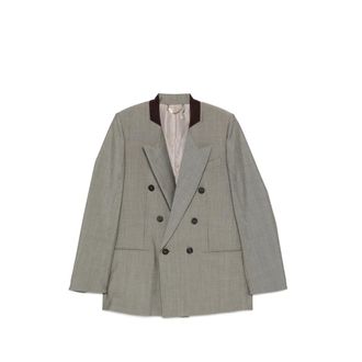 Victoria Beckham Double-breasted Peak-lapels Blazer