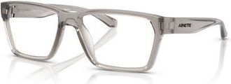 Arnette 55mm Rectangle optical glasses in Grey at Nordstrom