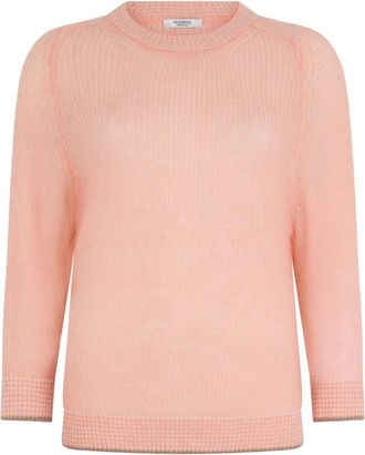 PESERICO Trui met ronde hals - Dames - Ronde hals truien - Roze - 4XL - Truien & Vesten