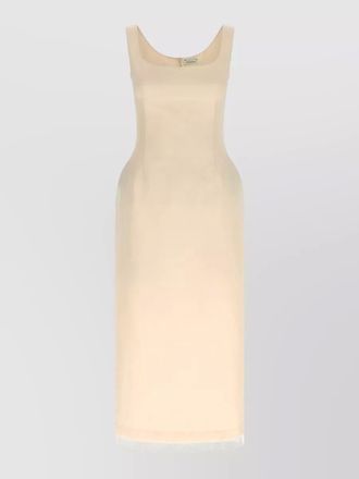 Magda Butrym nineteen midi dress square neckline